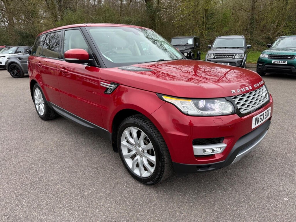 Red Range Rover Sport Rear SOLD - Used LAND ROVER RANGE ROVER SPORT 2013 Red in Kentisbeare, Devon ...