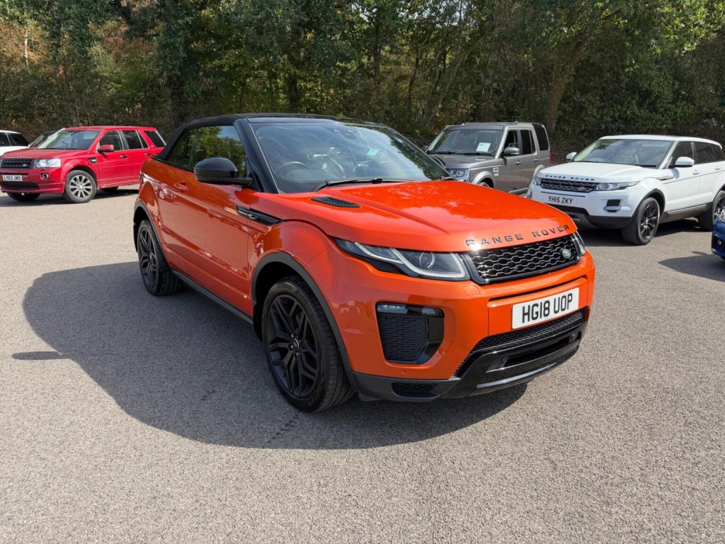 2018 Land Rover RANGE ROVER Evoque